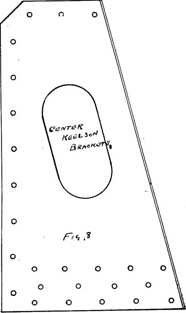 An illustration from Lake ship yard methods of steel ship construction, 1907, leaf 26