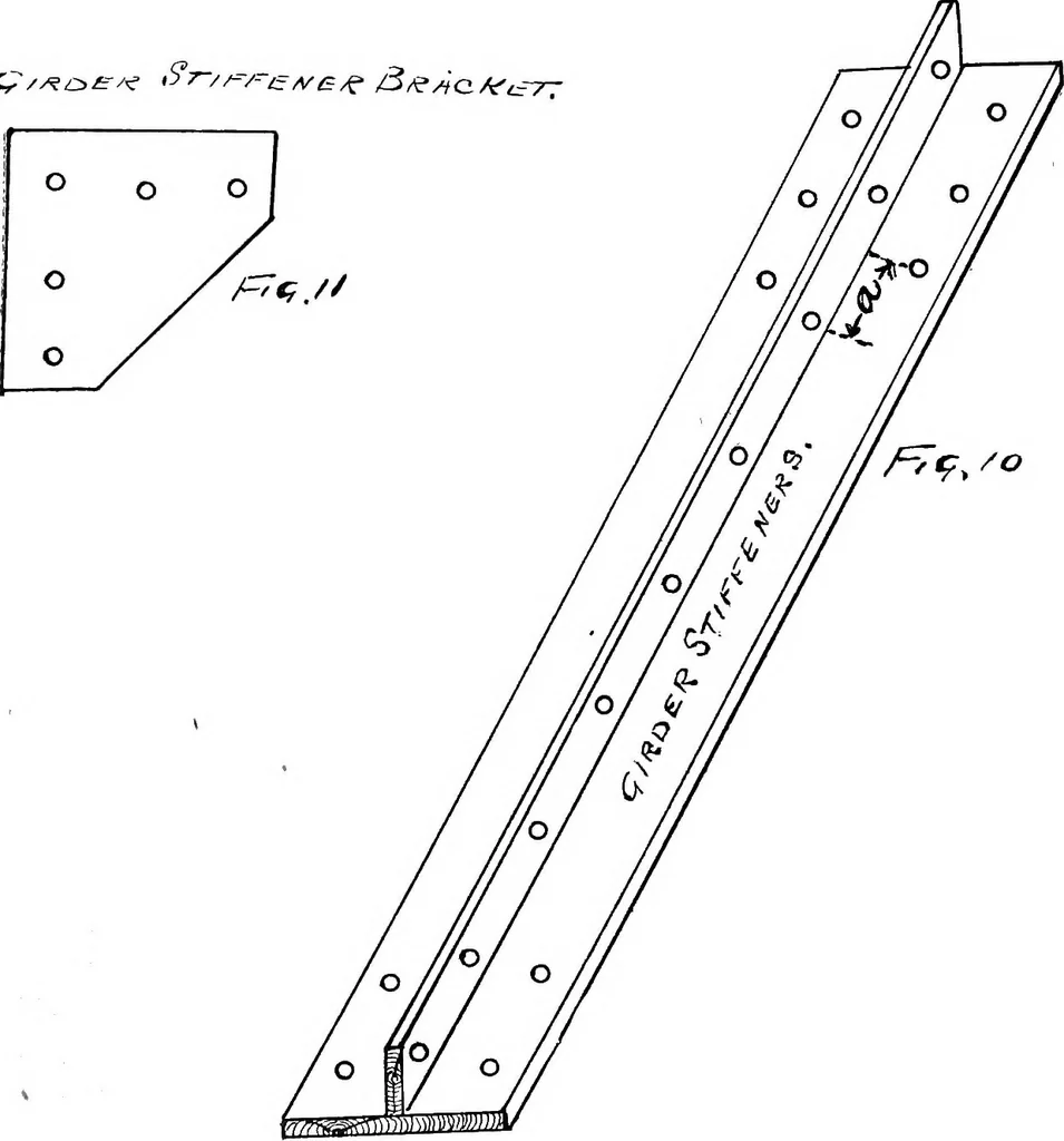 An illustration from Lake ship yard methods of steel ship construction, 1907, leaf 27
