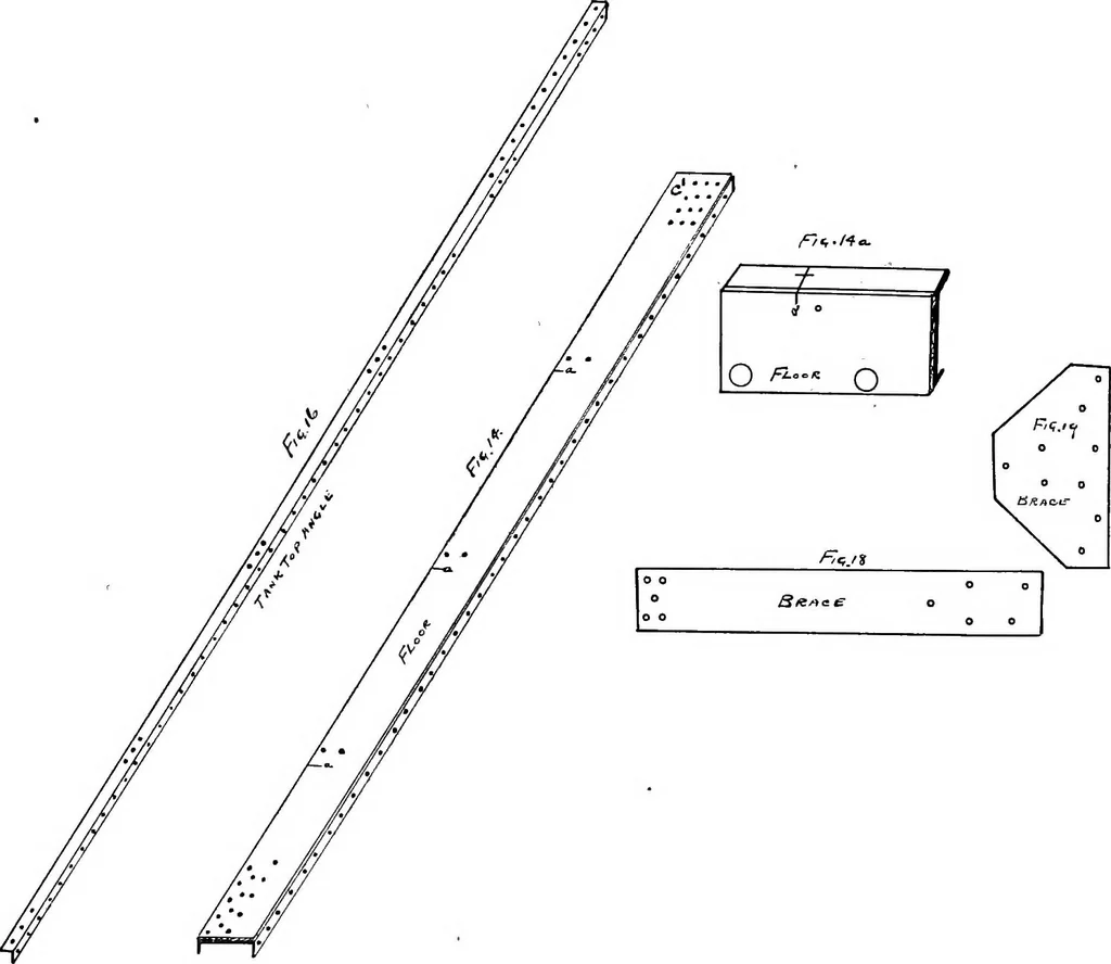 An illustration from Lake ship yard methods of steel ship construction, 1907, leaf 29