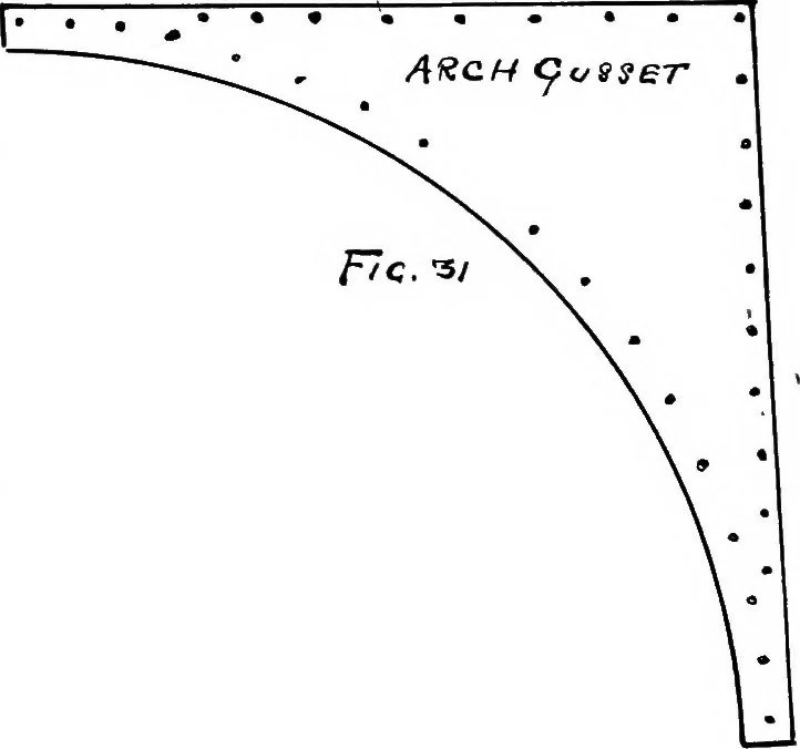 An illustration from Lake ship yard methods of steel ship construction, 1907, leaf 35