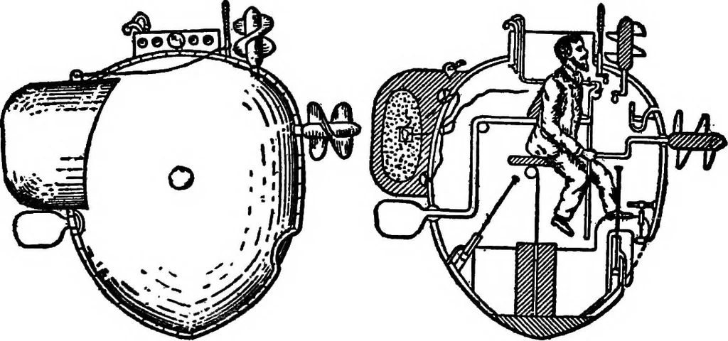 An illustration from The submarine in war and peace; its developments and its possibilities, 1918, leaf 118