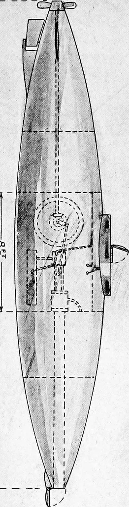 An illustration from The submarine in war and peace; its developments and its possibilities, 1918, leaf 136