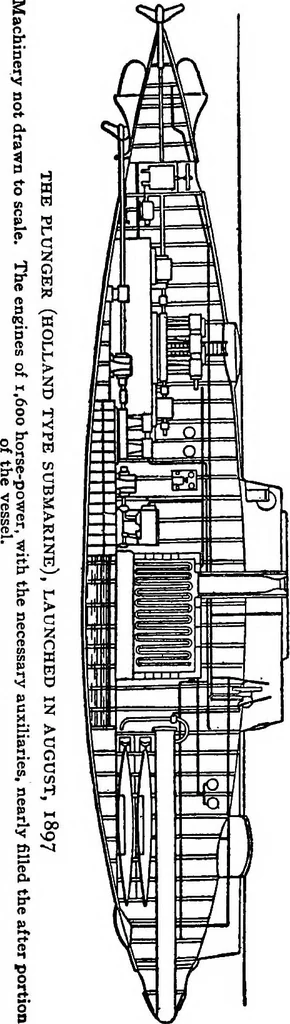 An illustration from The submarine in war and peace; its developments and its possibilities, 1918, leaf 214