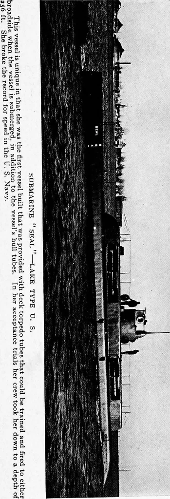 An illustration from The submarine in war and peace; its developments and its possibilities, 1918, leaf 292