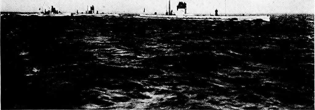 An illustration from The submarine in war and peace; its developments and its possibilities, 1918, leaf 304