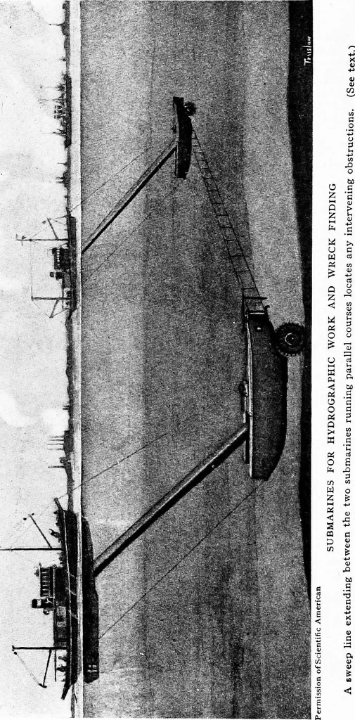 An illustration from The submarine in war and peace; its developments and its possibilities, 1918, leaf 355