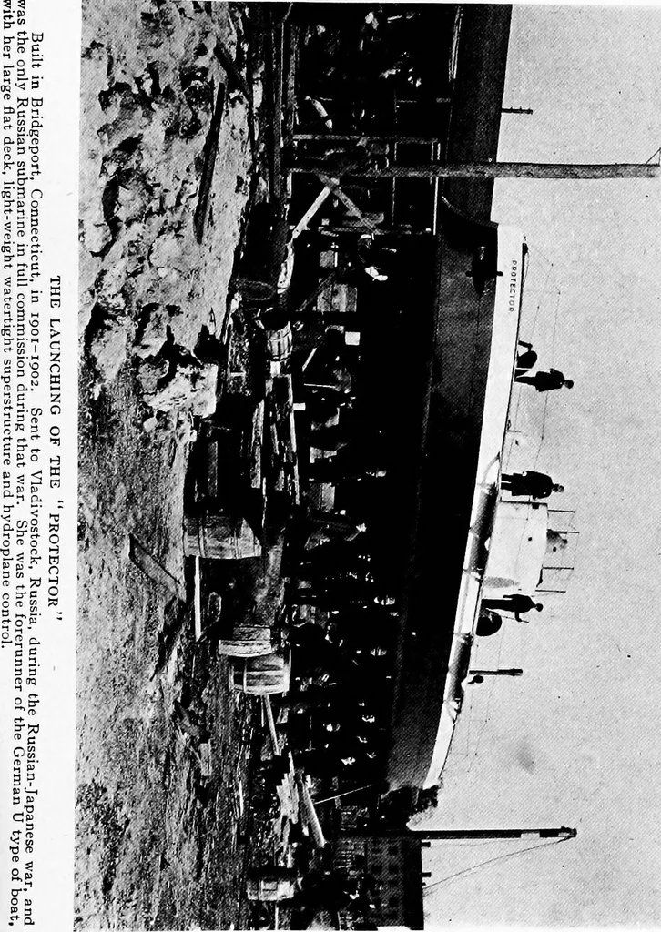 An illustration from The submarine in war and peace; its developments and its possibilities, 1918, leaf 98