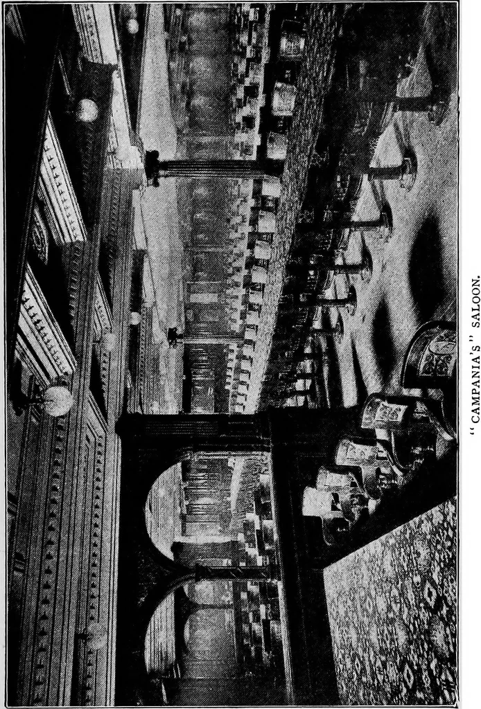 An illustration from The History of North Atlantic steam navigation with some account of early ships and shipowners, 1896, leaf 120