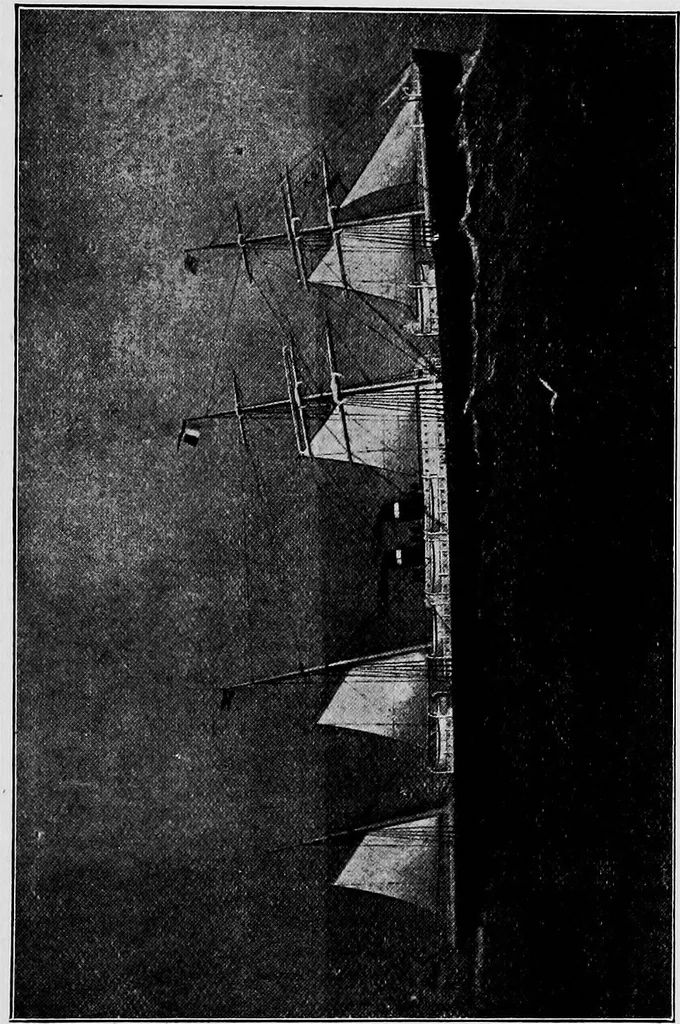 An illustration from The History of North Atlantic steam navigation with some account of early ships and shipowners, 1896, leaf 172