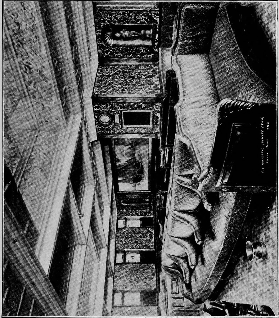 An illustration from The History of North Atlantic steam navigation with some account of early ships and shipowners, 1896, leaf 196