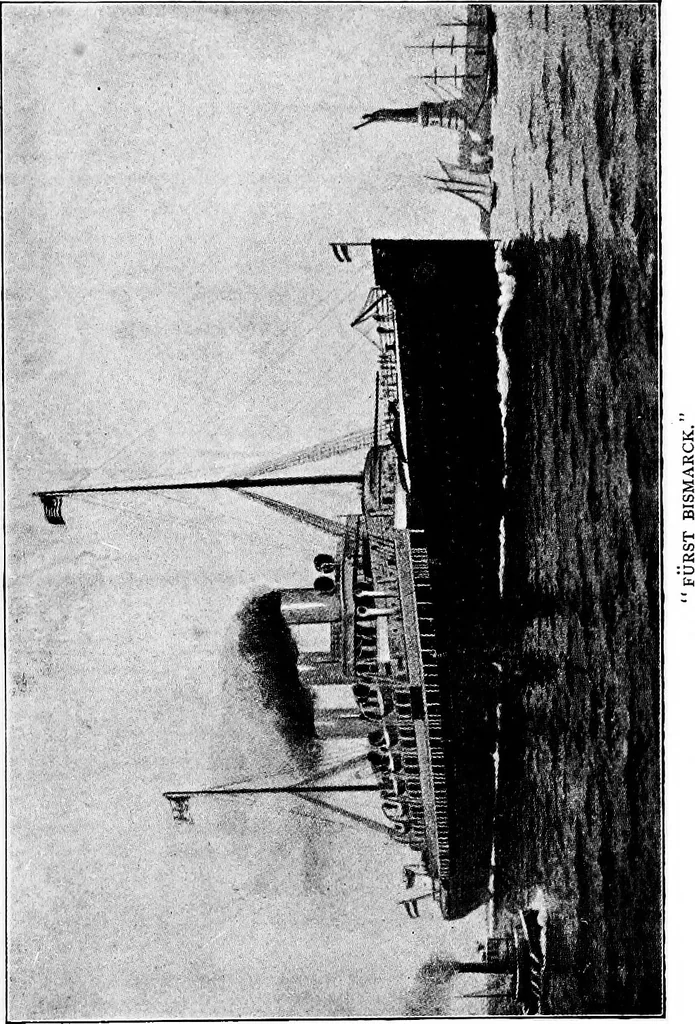 An illustration from The History of North Atlantic steam navigation with some account of early ships and shipowners, 1896, leaf 234