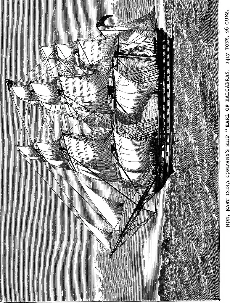 An illustration from The History of North Atlantic steam navigation with some account of early ships and shipowners, 1896, leaf 40