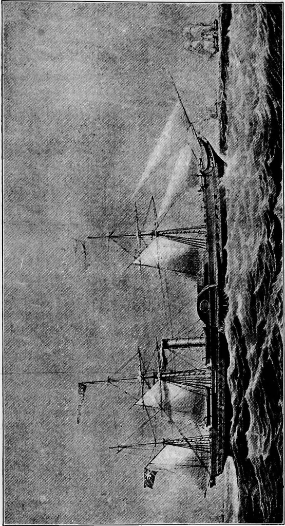 An illustration from The History of North Atlantic steam navigation with some account of early ships and shipowners, 1896, leaf 80