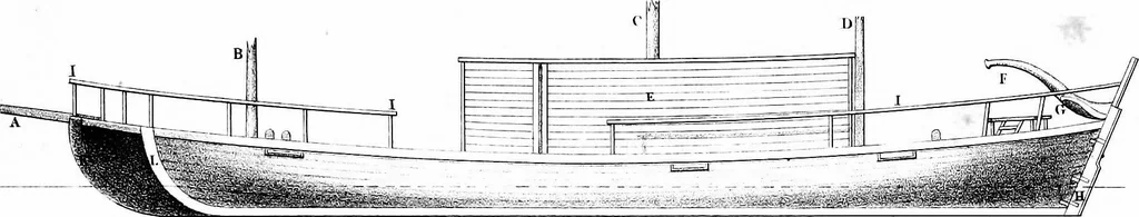 An illustration from A sketch of the origin and progress of steam navigation from authentic documents, 1848, leaf 44