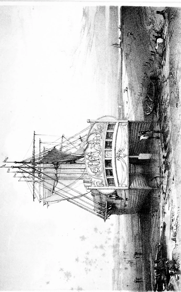 An illustration from A sketch of the origin and progress of steam navigation from authentic documents, 1848, leaf 58