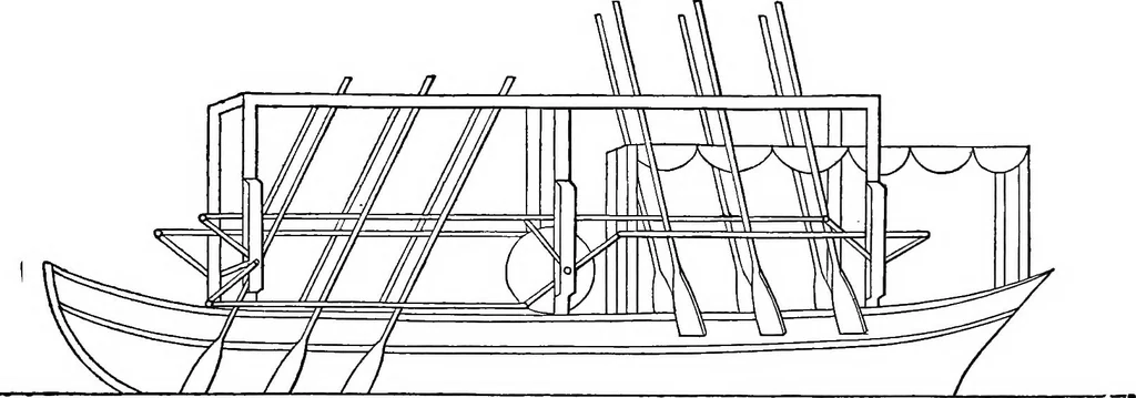 An illustration from A sketch of the origin and progress of steam navigation from authentic documents, 1848, leaf 78
