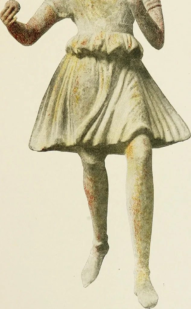 An illustration from Greek terracotta statuettes, 1899, leaf 109
