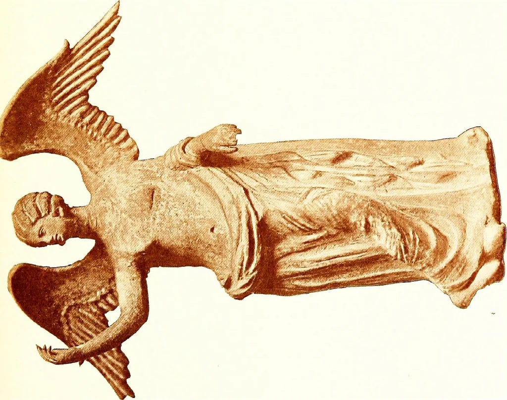 An illustration from Greek terracotta statuettes, 1899, leaf 135