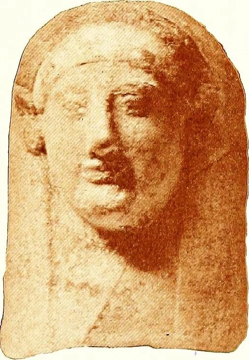 An illustration from Greek terracotta statuettes, 1899, leaf 139