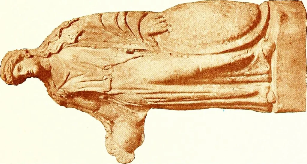 An illustration from Greek terracotta statuettes, 1899, leaf 143