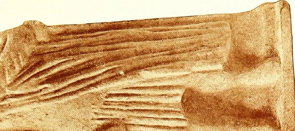 An illustration from Greek terracotta statuettes, 1899, leaf 157