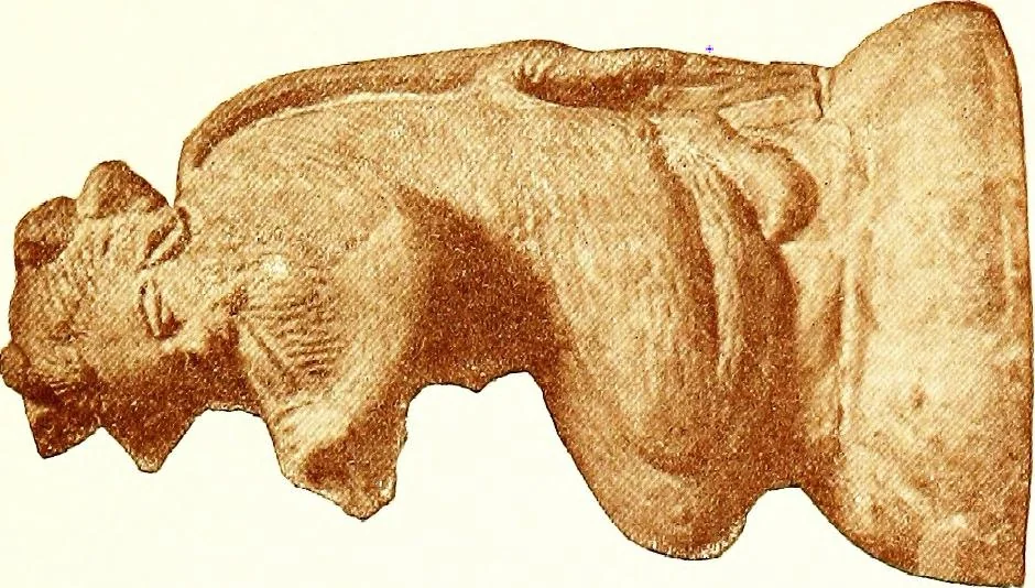 An illustration from Greek terracotta statuettes, 1899, leaf 161