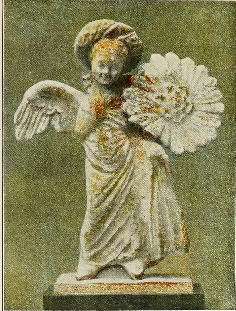 An illustration from Greek terracotta statuettes, 1899, leaf 77