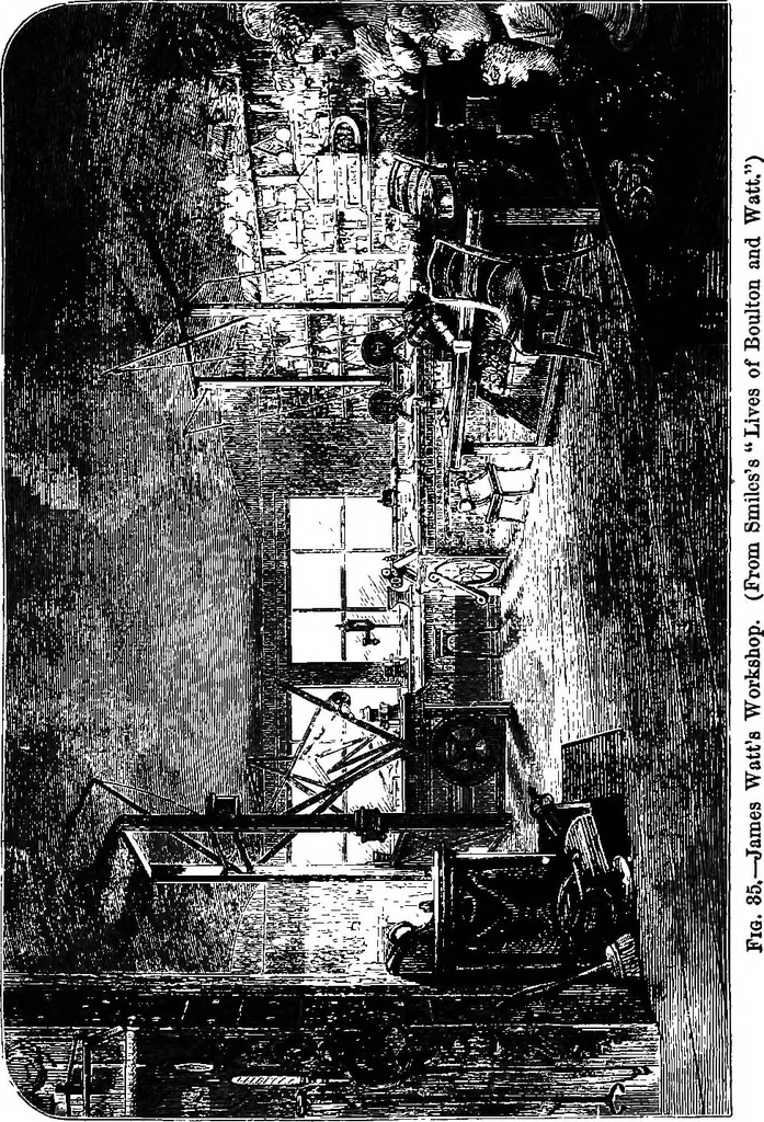 An illustration from A history of the growth of the steam-engine, 1878, leaf 154