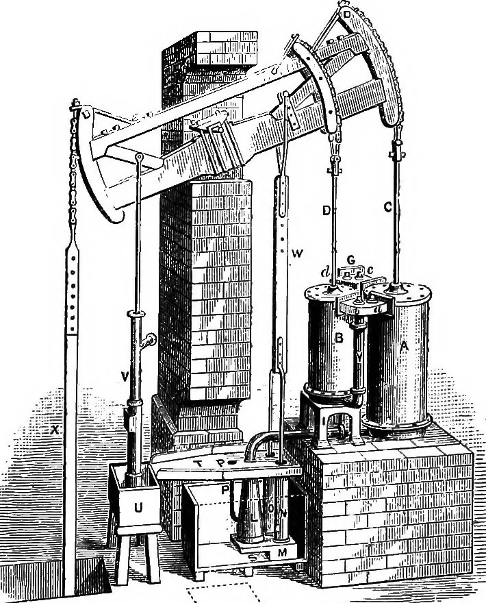 An illustration from A history of the growth of the steam-engine, 1878, leaf 161