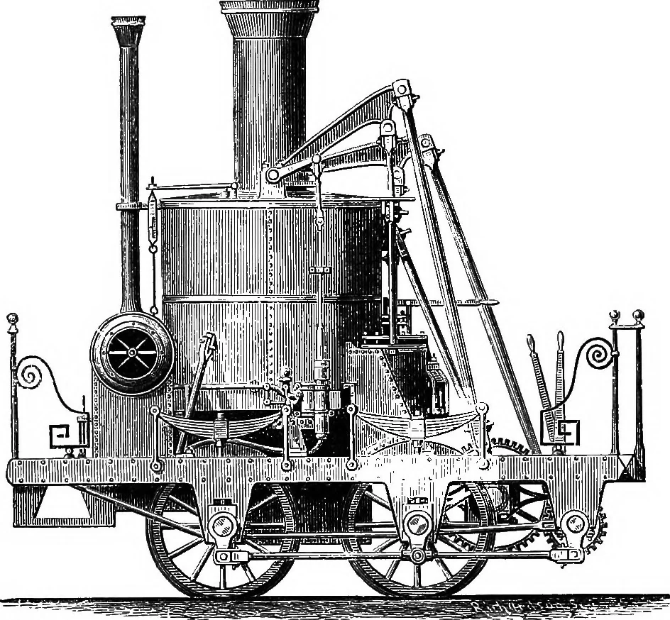 An illustration from A history of the growth of the steam-engine, 1878, leaf 235