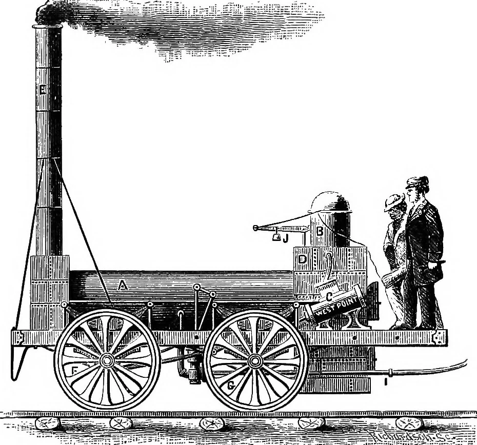 An illustration from A history of the growth of the steam-engine, 1878, leaf 237