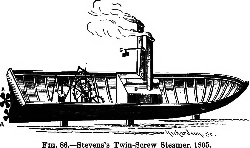 An illustration from A history of the growth of the steam-engine, 1878, leaf 294