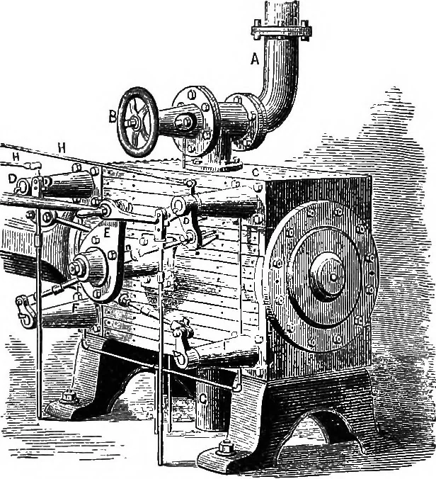 An illustration from A history of the growth of the steam-engine, 1878, leaf 345