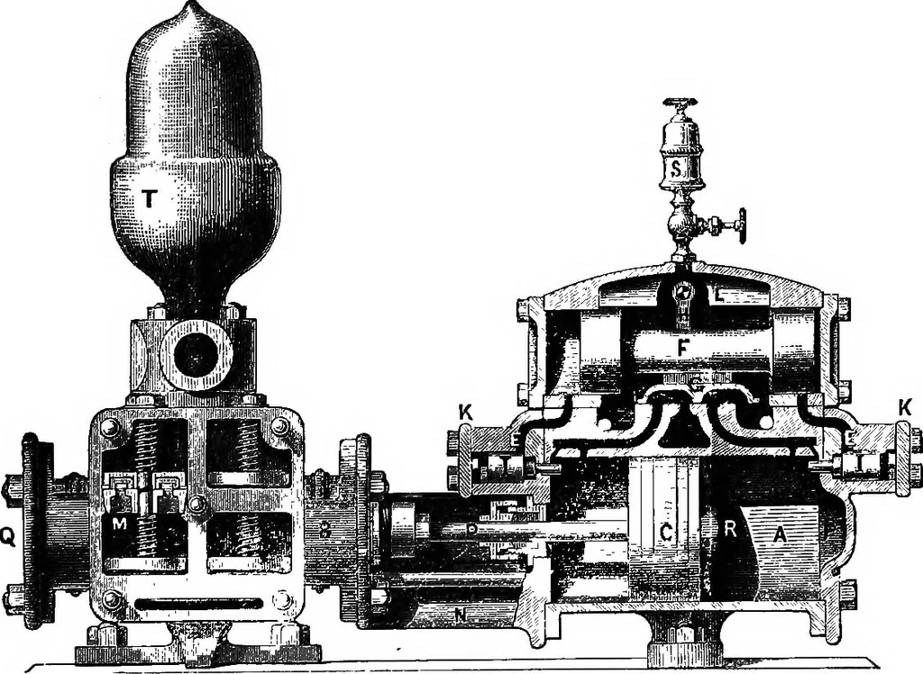 An illustration from A history of the growth of the steam-engine, 1878, leaf 356