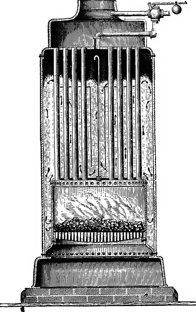 An illustration from A history of the growth of the steam-engine, 1878, leaf 366