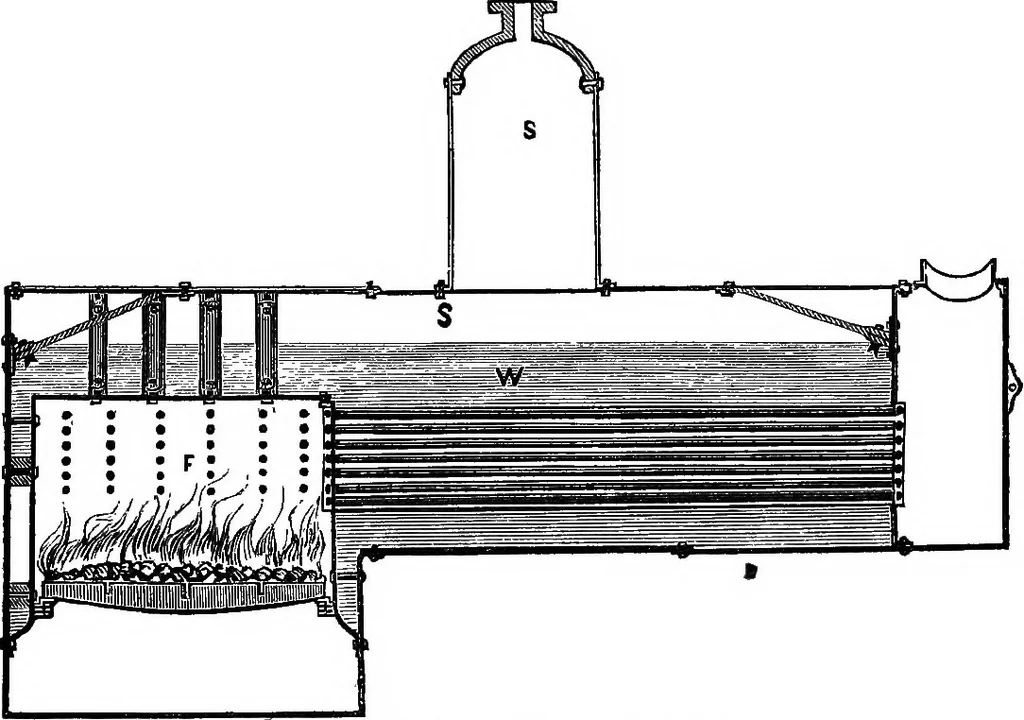 An illustration from A history of the growth of the steam-engine, 1878, leaf 367