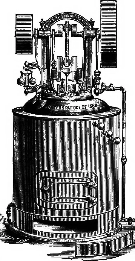 An illustration from A history of the growth of the steam-engine, 1878, leaf 374
