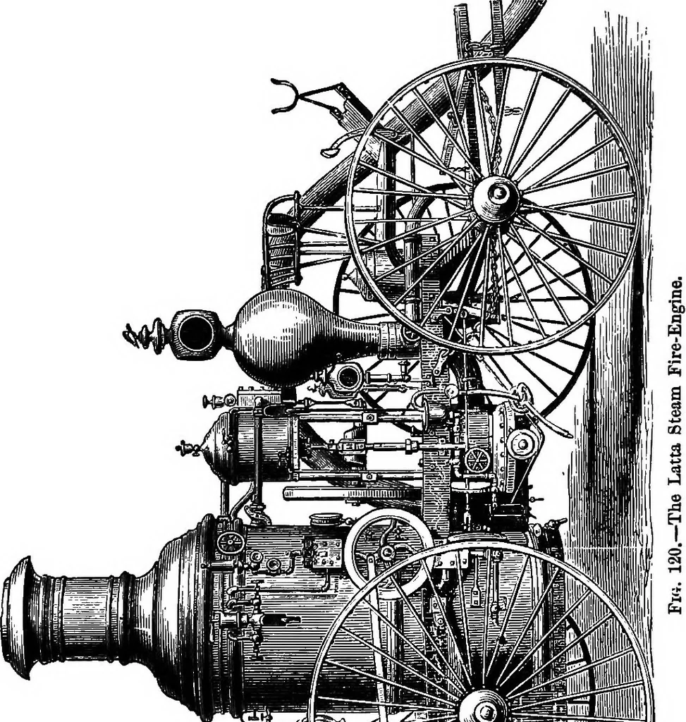 An illustration from A history of the growth of the steam-engine, 1878, leaf 386