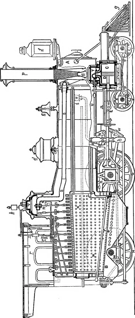 An illustration from A history of the growth of the steam-engine, 1878, leaf 397