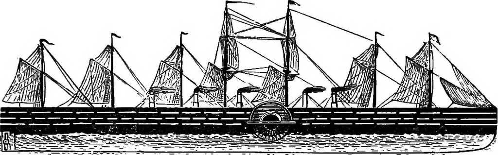 An illustration from A history of the growth of the steam-engine, 1878, leaf 440