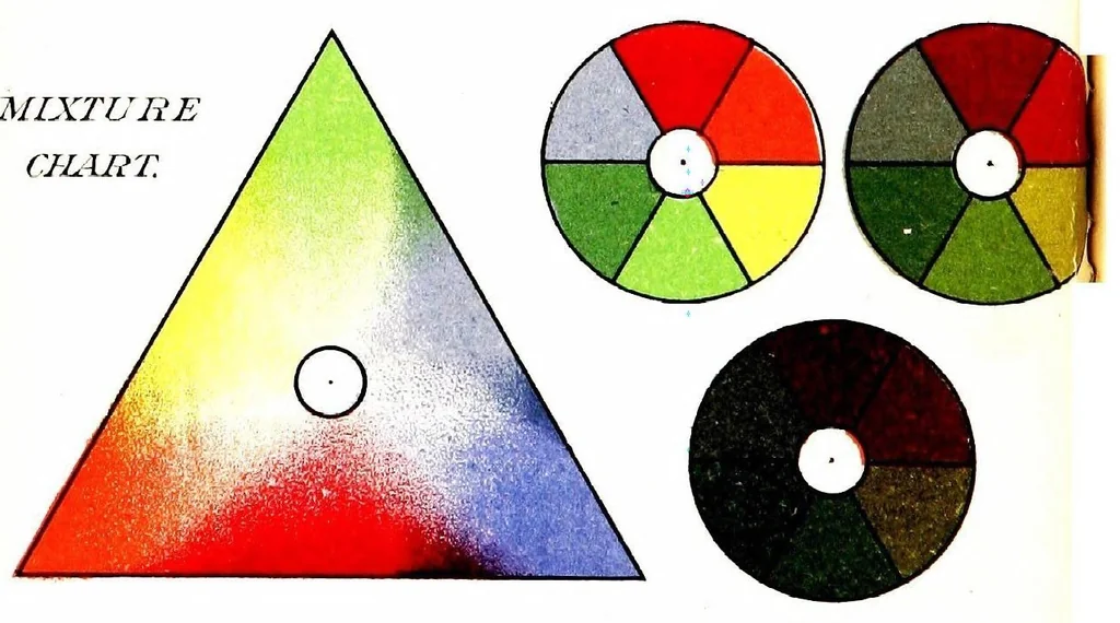 An illustration from Modern chromatics, with applications to art and industry, 1879, leaf 9