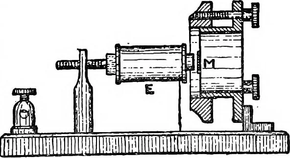 An illustration from Electricity in modern life, 1890, leaf 170