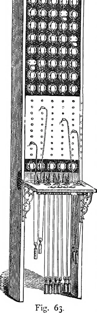 An illustration from Electricity in modern life, 1890, leaf 203