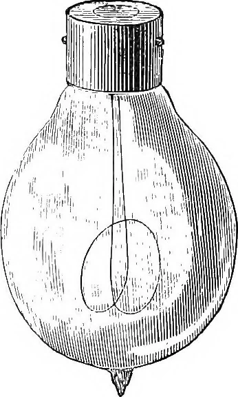 An illustration from Electricity in modern life, 1890, leaf 239