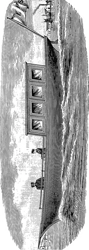 An illustration from Electricity in modern life, 1890, leaf 260