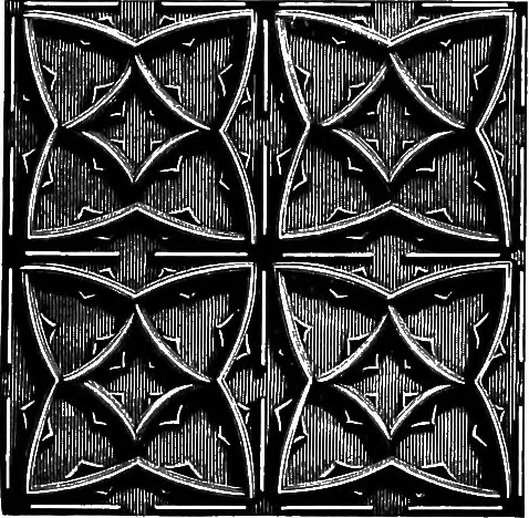 An illustration from A source book of problems for geometry, based upon industrial design and architectural ornament, 1912, leaf 116