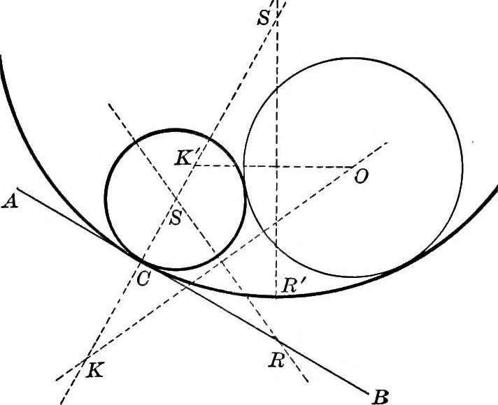 An illustration from A source book of problems for geometry, based upon industrial design and architectural ornament, 1912, leaf 120