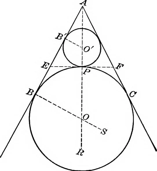 An illustration from A source book of problems for geometry, based upon industrial design and architectural ornament, 1912, leaf 122