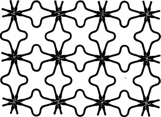 An illustration from A source book of problems for geometry, based upon industrial design and architectural ornament, 1912, leaf 138