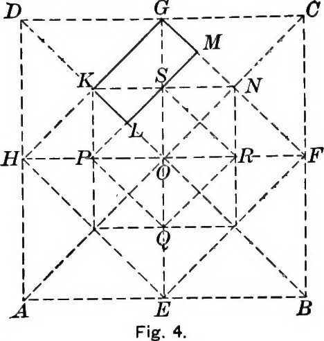 An illustration from A source book of problems for geometry, based upon industrial design and architectural ornament, 1912, leaf 17